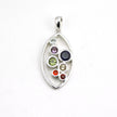 Celestial Leaf Rainbow Pendant