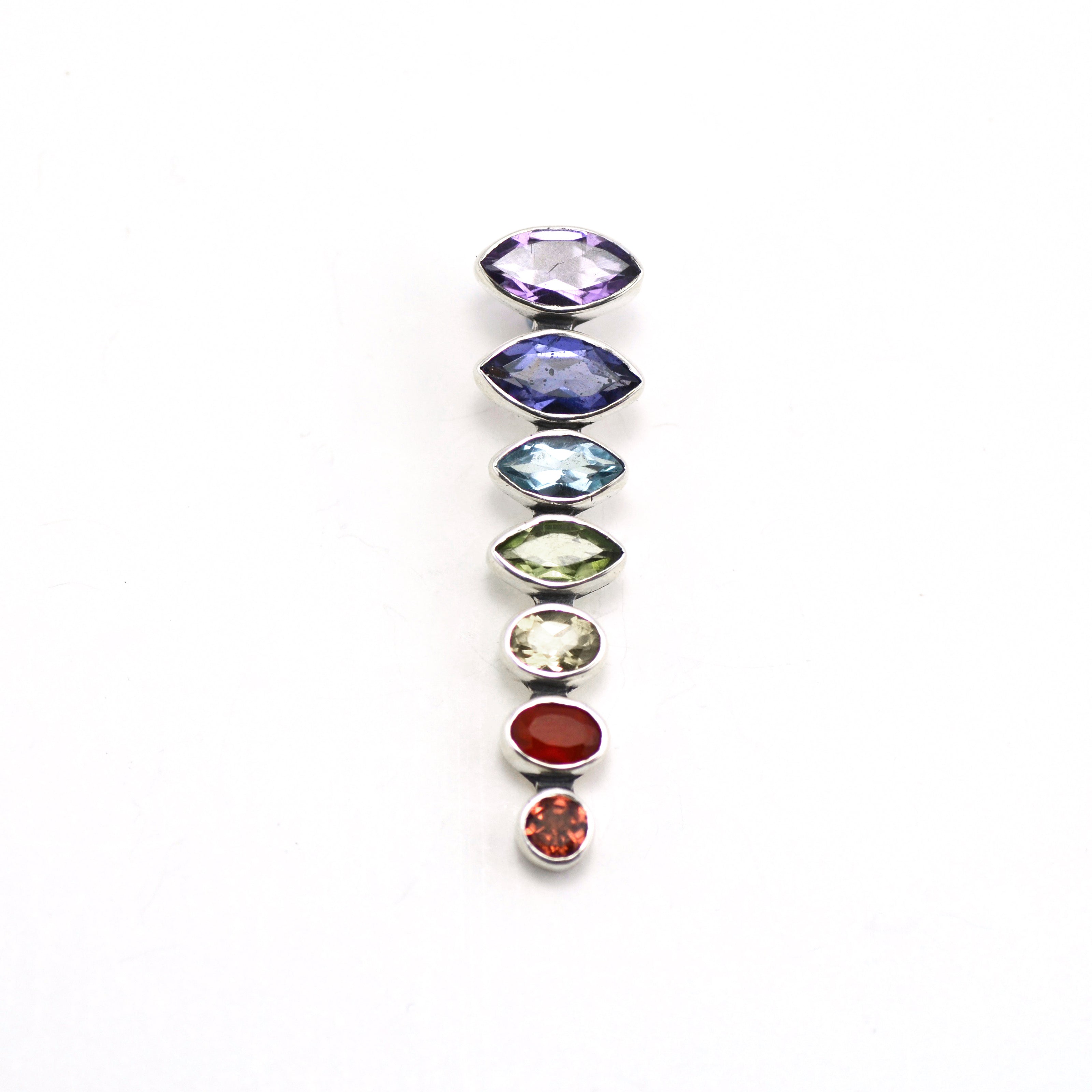 Linear Rainbow Pendant