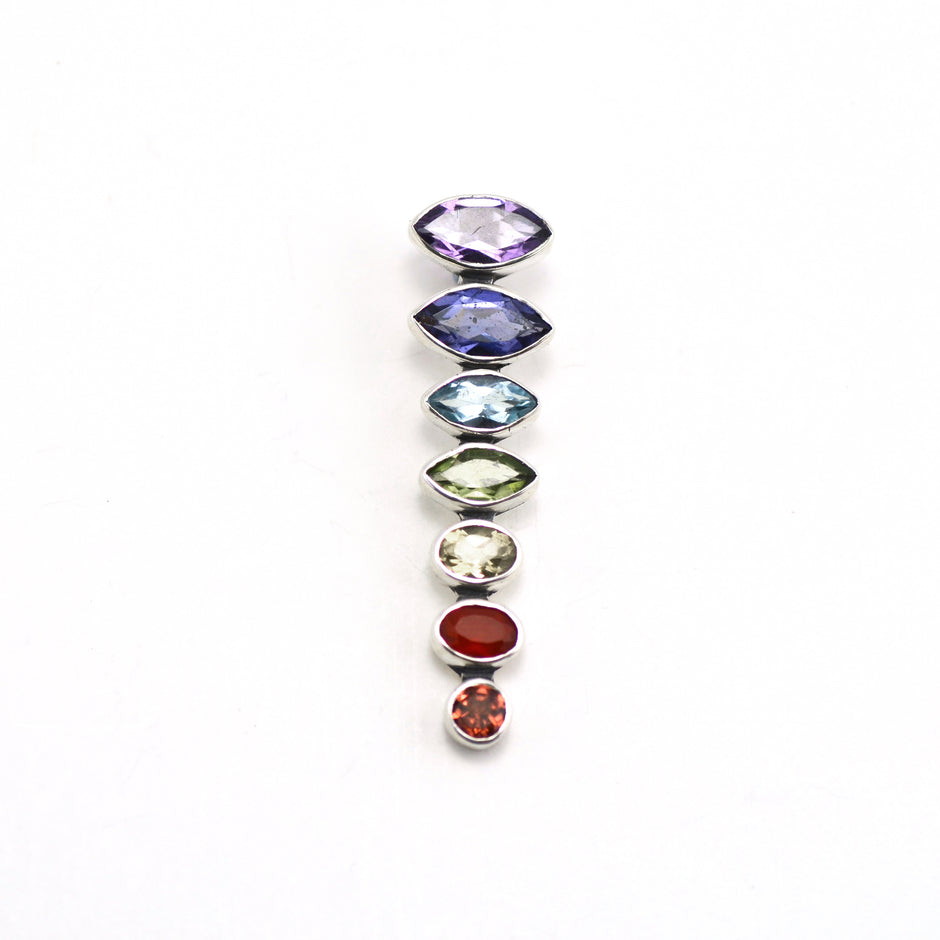 Linear Rainbow Pendant