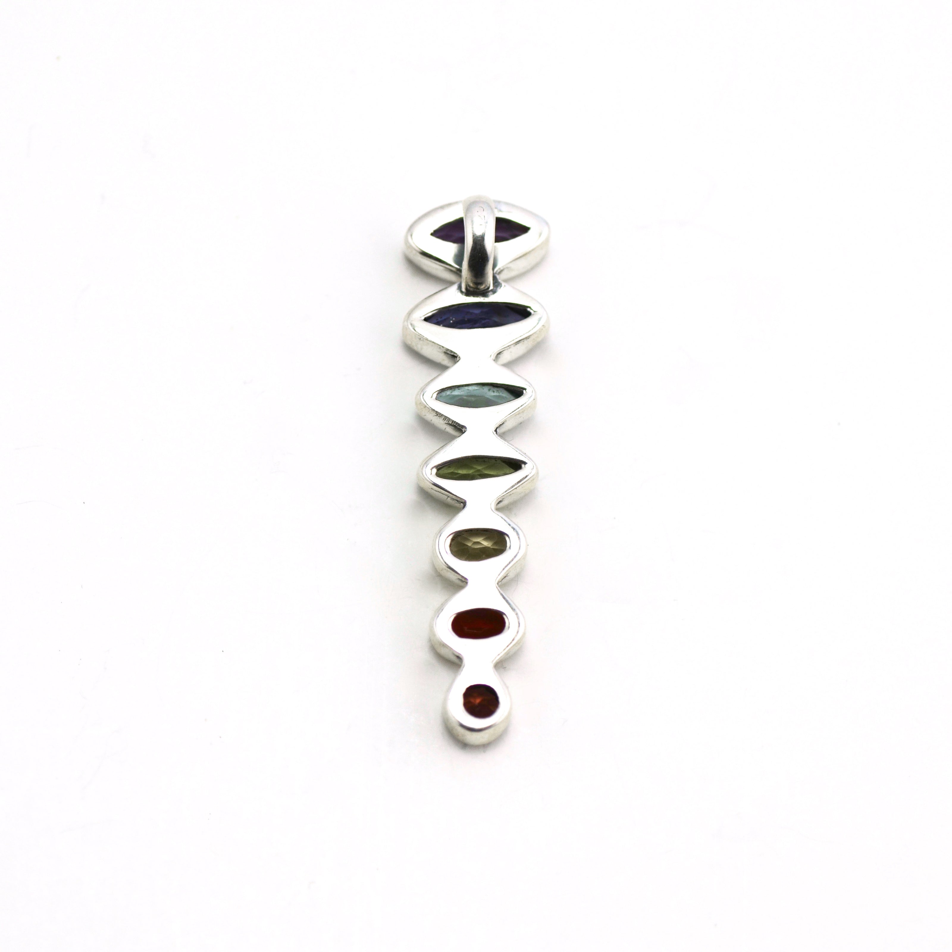 Linear Rainbow Pendant