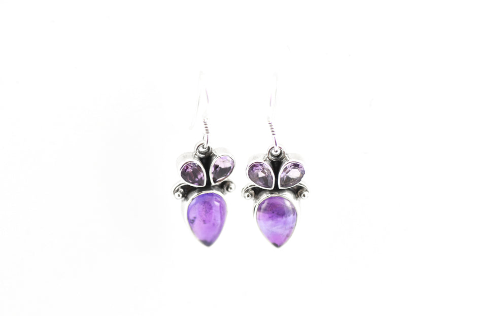 Exquisite Amethyst Earrings