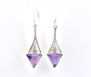 Aquatic Amethyst Earrings