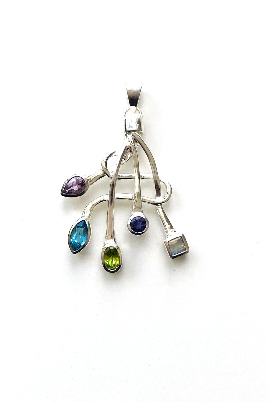 Art Nouveau Silver Pendant