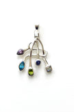 Art Nouveau Silver Pendant