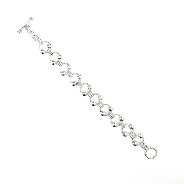 Silver Cosmic Bracelet