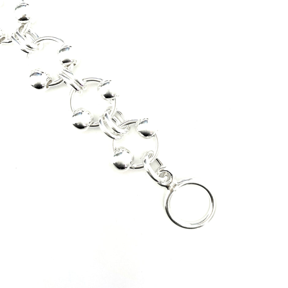 Silver Cosmic Bracelet