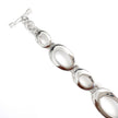 Elliptical Galaxy Silver Bracelet