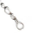 Elliptical Galaxy Silver Bracelet