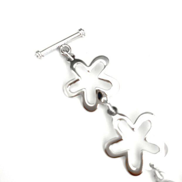 Silver Daisy Chain Bracelet