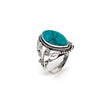 Royal Oval Turquoise Ring