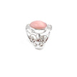 Grand Filigree Oval Rose Quartz Ring