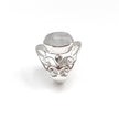 Grand Filigree Oval Moonstone Ring