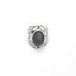 Grand Filigree Oval Labradorite Ring