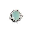 Royal Oval Aquamarine Ring