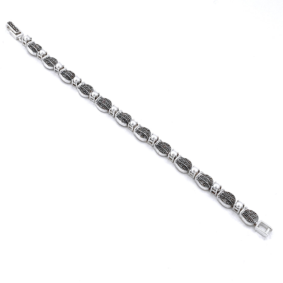 Ladybug Marcasite Bracelet