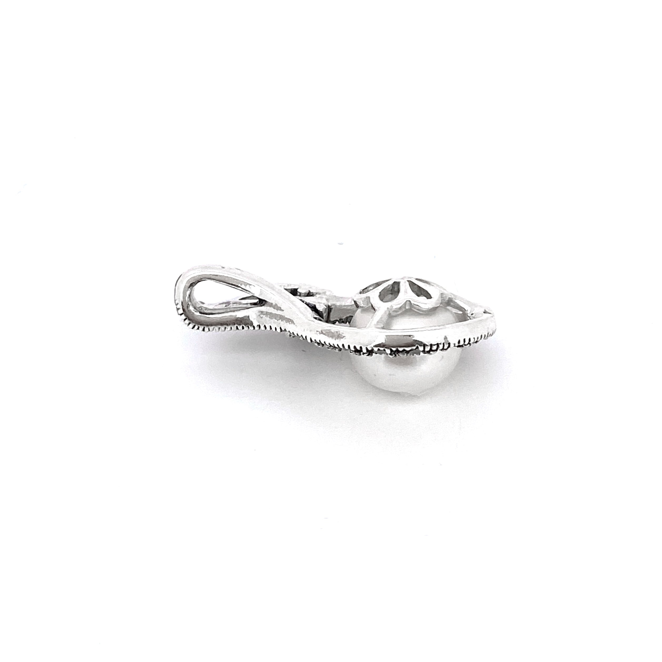 Marcasite Raindrop Pendant