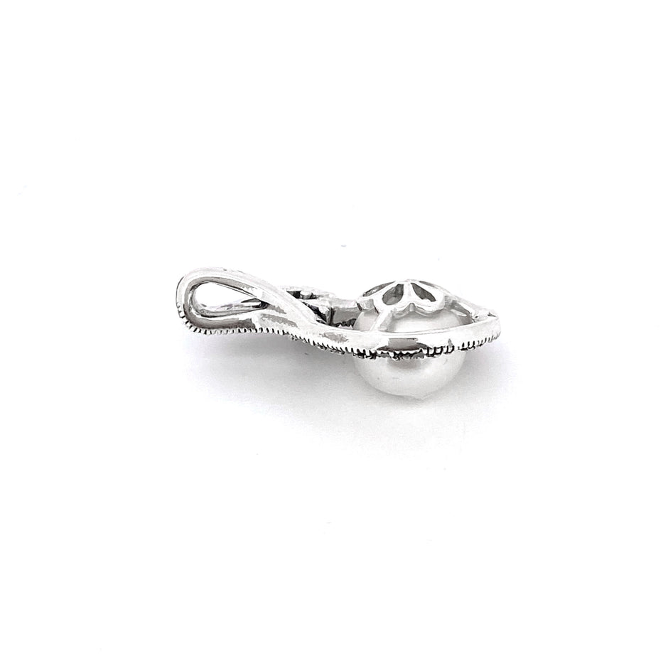Marcasite Raindrop Pendant