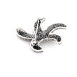 Magnificent Marcasite Starfish Brooch