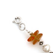 Double Pebble Amber Bracelet