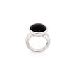Silver Majestic Smokey Quartz Ring