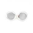 Round Mother of Pearl Stud Earrings