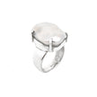 Silver Mother of Pearl Ring