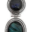 Twin  Labradorite Pendant