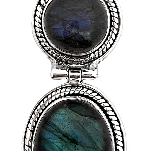 Twin  Labradorite Pendant