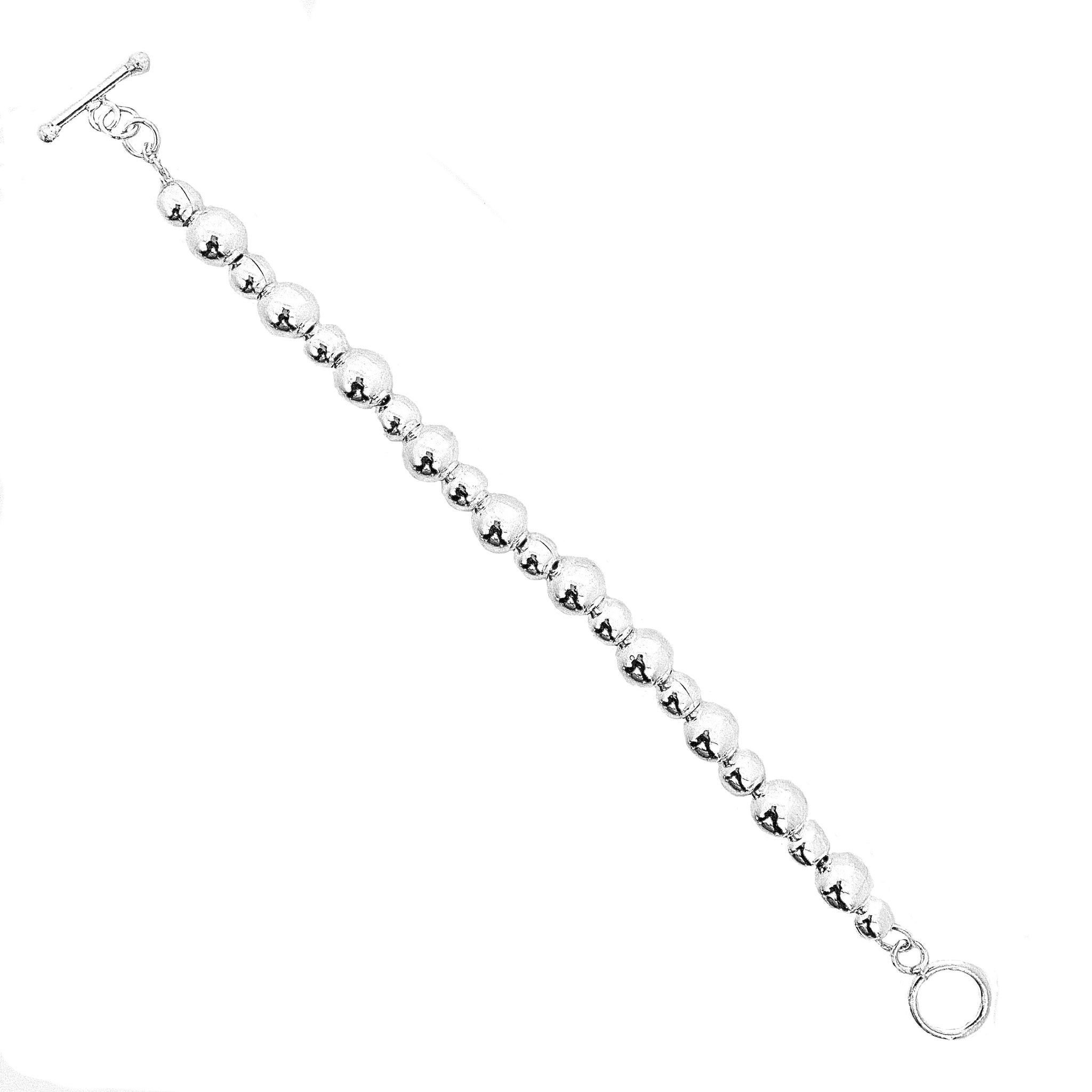 Classic Sterling Silver Ball Bracelet