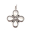  Floral Moonstone Pendant