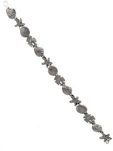 Silver Seashore Bracelet