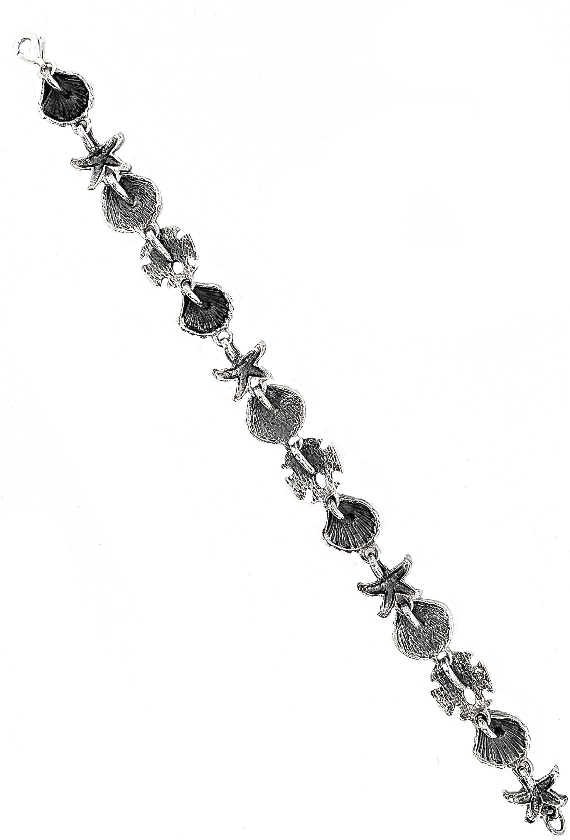 Silver Seashore Bracelet