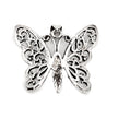 Silver Butterfly Pendant