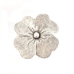 Silver Poppy Ring