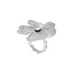 Silver Poppy Ring