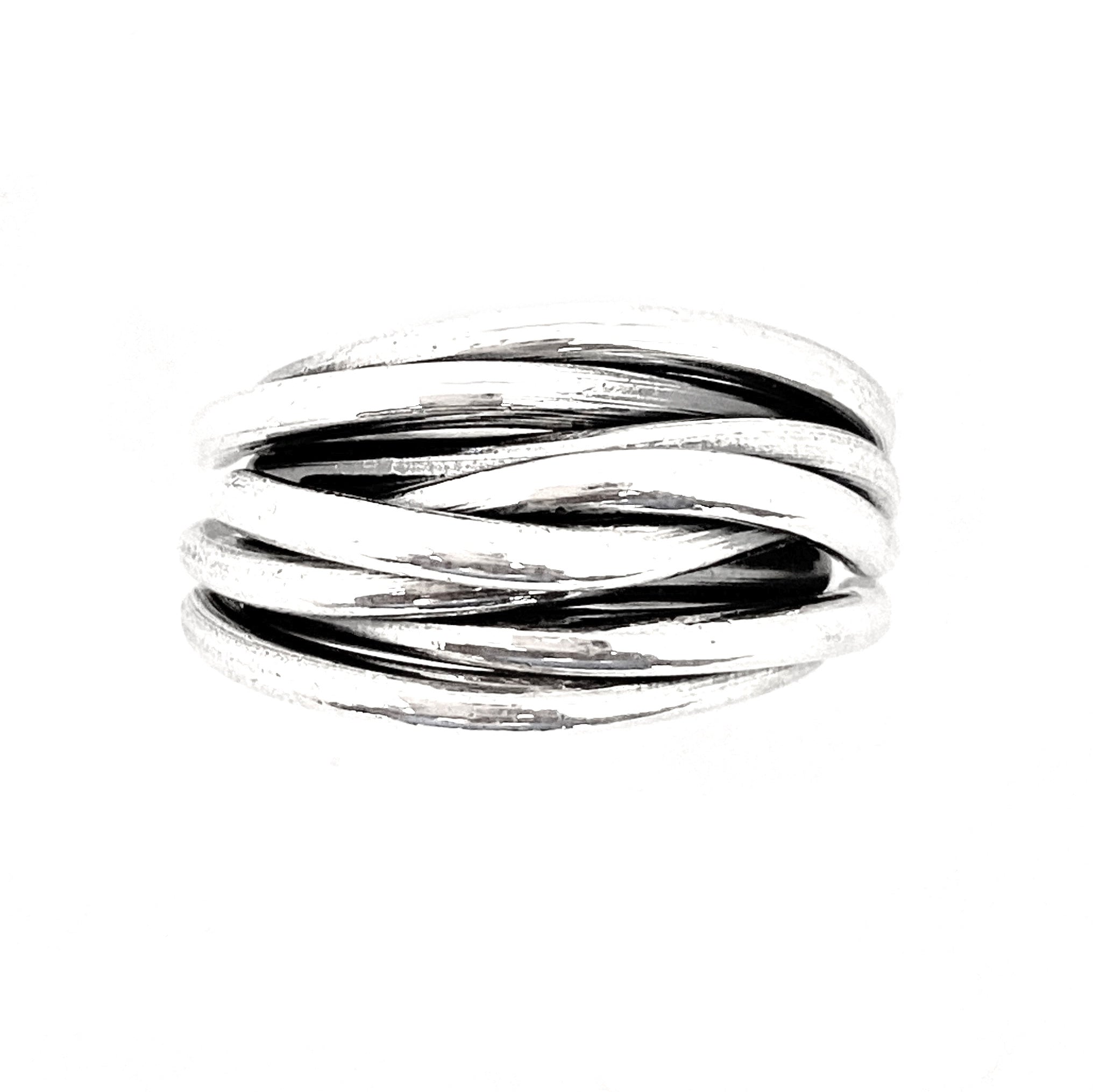 Silver Coil Ring