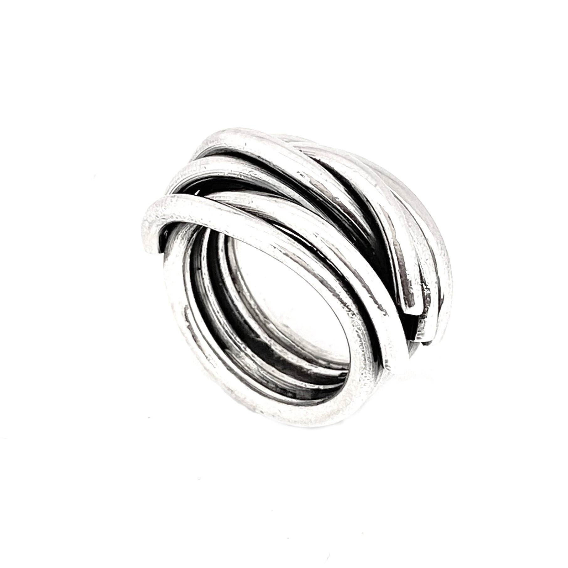 Silver Coil Ring