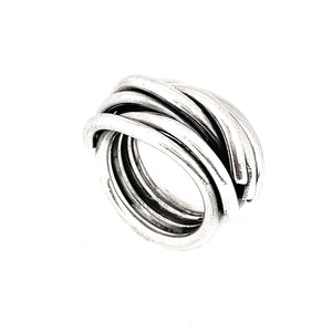 Silver Coil Ring