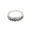 Silver Roses Ring