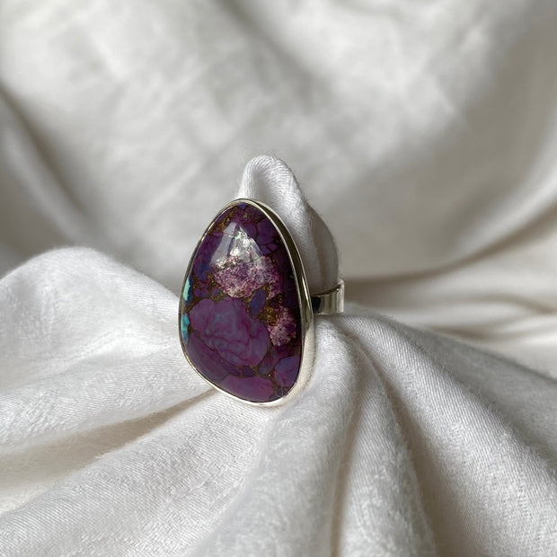Purple Mohave Copper Turquoise Ring
