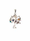 Rainbow Tree of Life Pendant